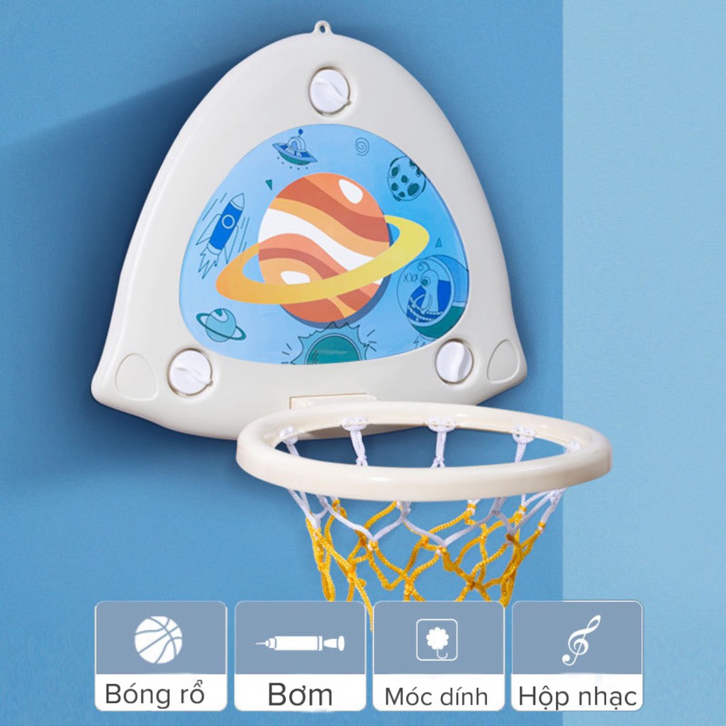 BỘ ĐỒ CHƠI BÓNG RỔ VẬN ĐỘNG PHÁT TRIỂN THỂ CHẤT CHO BÉ