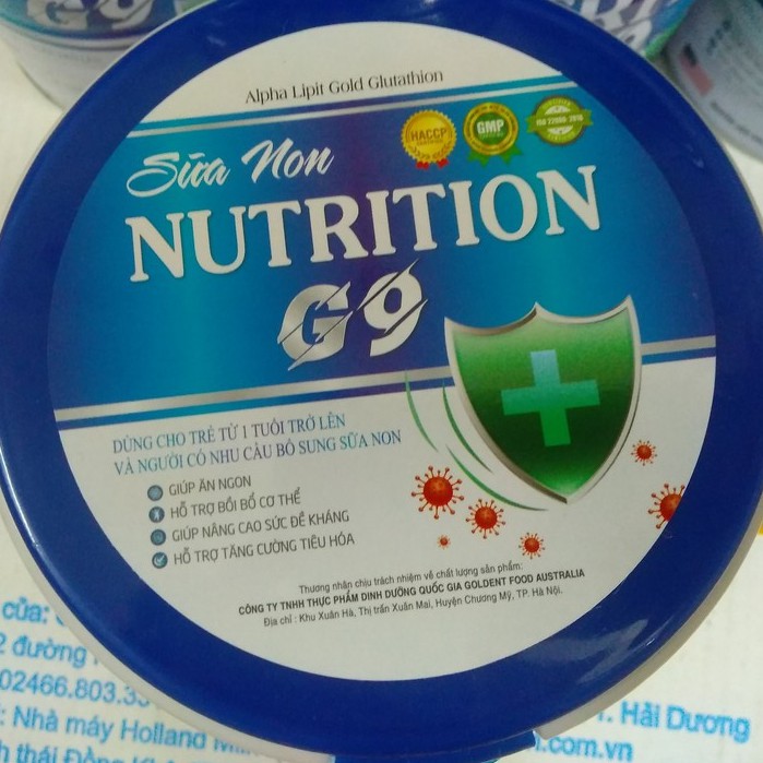 [Mua 1 tặng 1] Sữa  Alpha Lipit Gold Nutrition G9 giúp ăn ngon, nâng sức đề kháng, bồi bổ cơ thể, tăng cường tiêu hóa