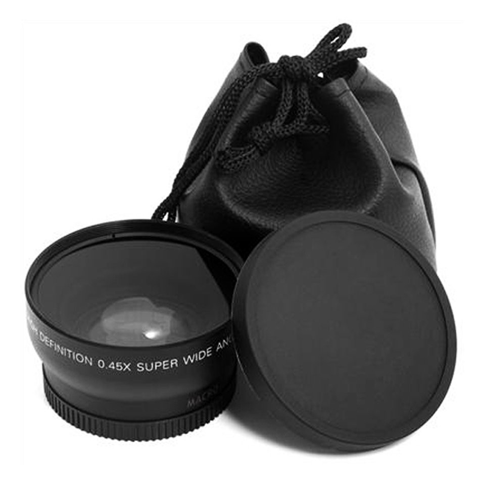 Đầu chuyển hiệu ứng góc rộng và Macro 52MM 0.45X dành cho máy Nikon D3200 D3100 D5200 D5100