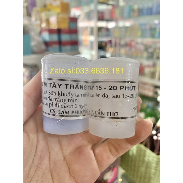 kem cặp tẩy trắng nhanh