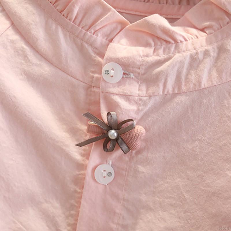 Áo Kiểu Hàn Quốc Tay Dài Thời Trang Mùa Thu Cho Bé Gái 1-6 Tuổi