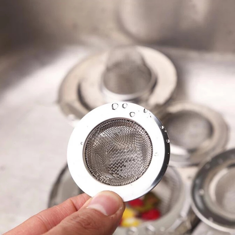 Dụng Cụ Lọc Rác Bồn Rửa Chén Bằng Thép Không Gỉ