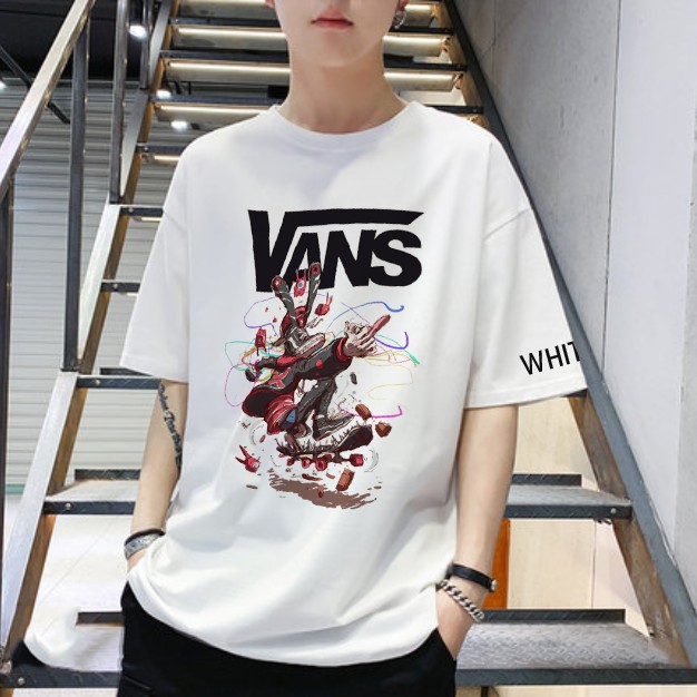 Áo thun nam nữ Ván Trượt Siêu Chất màu trắng dáng unisex basic, áo phông rộng nam nữ oversize trắng streetwear