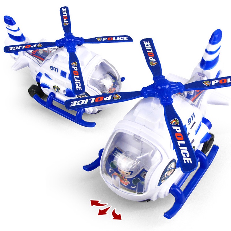Máy bay trực thăng đồ chơi SEA SUN TOYS phát nhạc và đèn cho bé