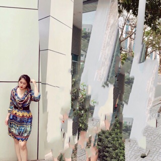Váy cổ đổ hotgirl