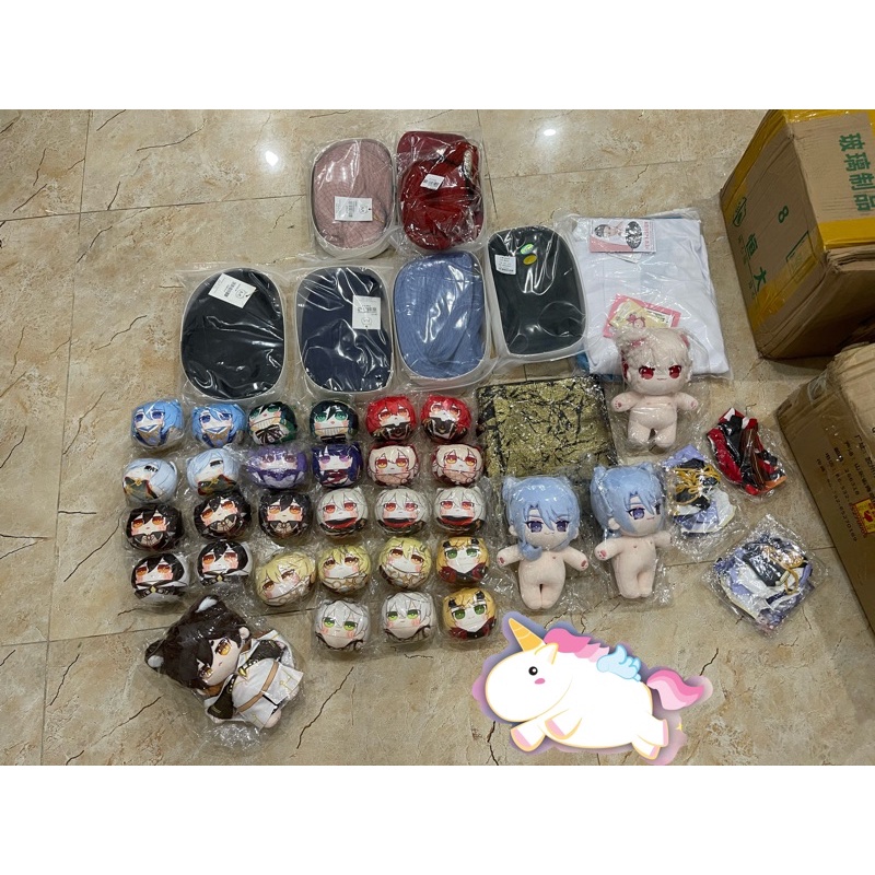 Mochi genshin impact hàng artist trung zhongli, chongyun, childe, xingqi, kaeya, xinyan, sayu, ningguang, bennet,gorou