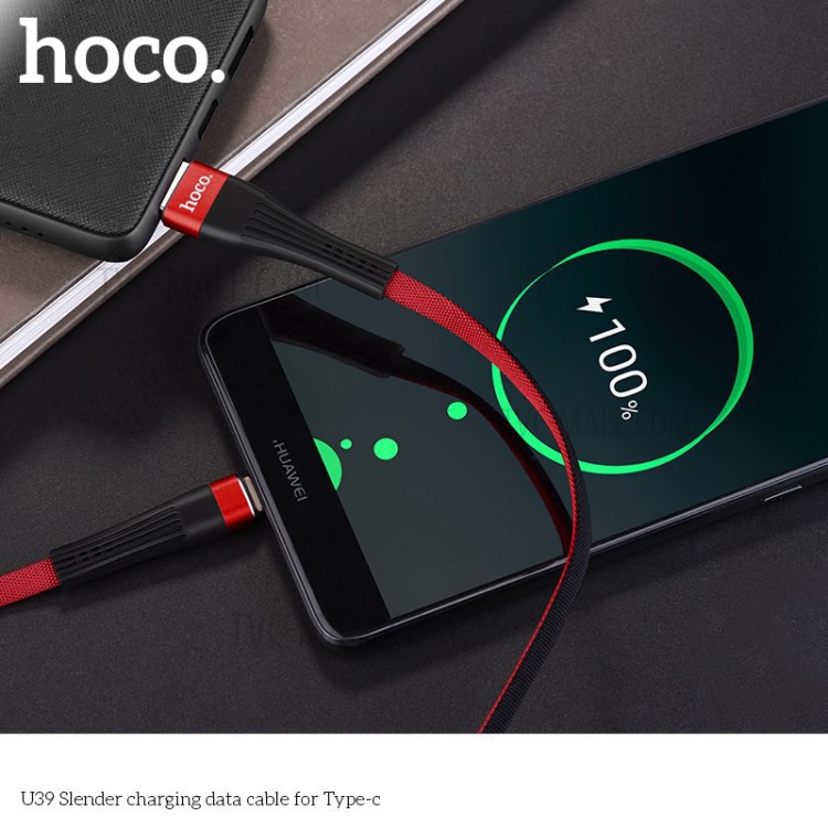 Cáp Sạc Micro USB Hoco U39 cho Samsung/Android/Oppo/Nokia - Dây Vải Siêu Bền Thách Thức Thời Gian