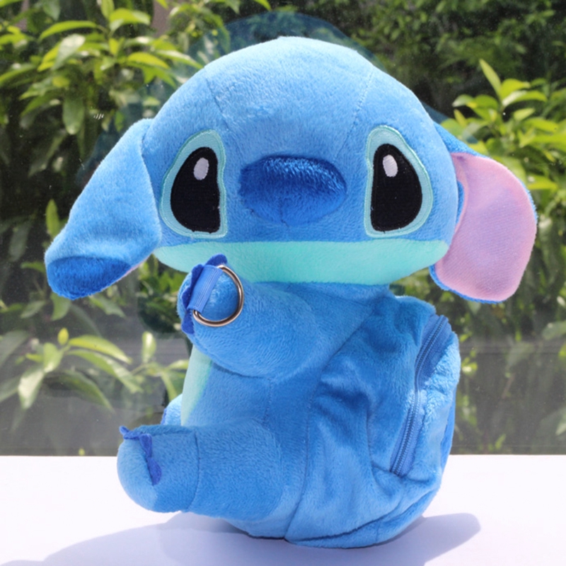 Disney Túi Đeo Chéo Hình Stitch Nhồi Bông Đáng Yêu
