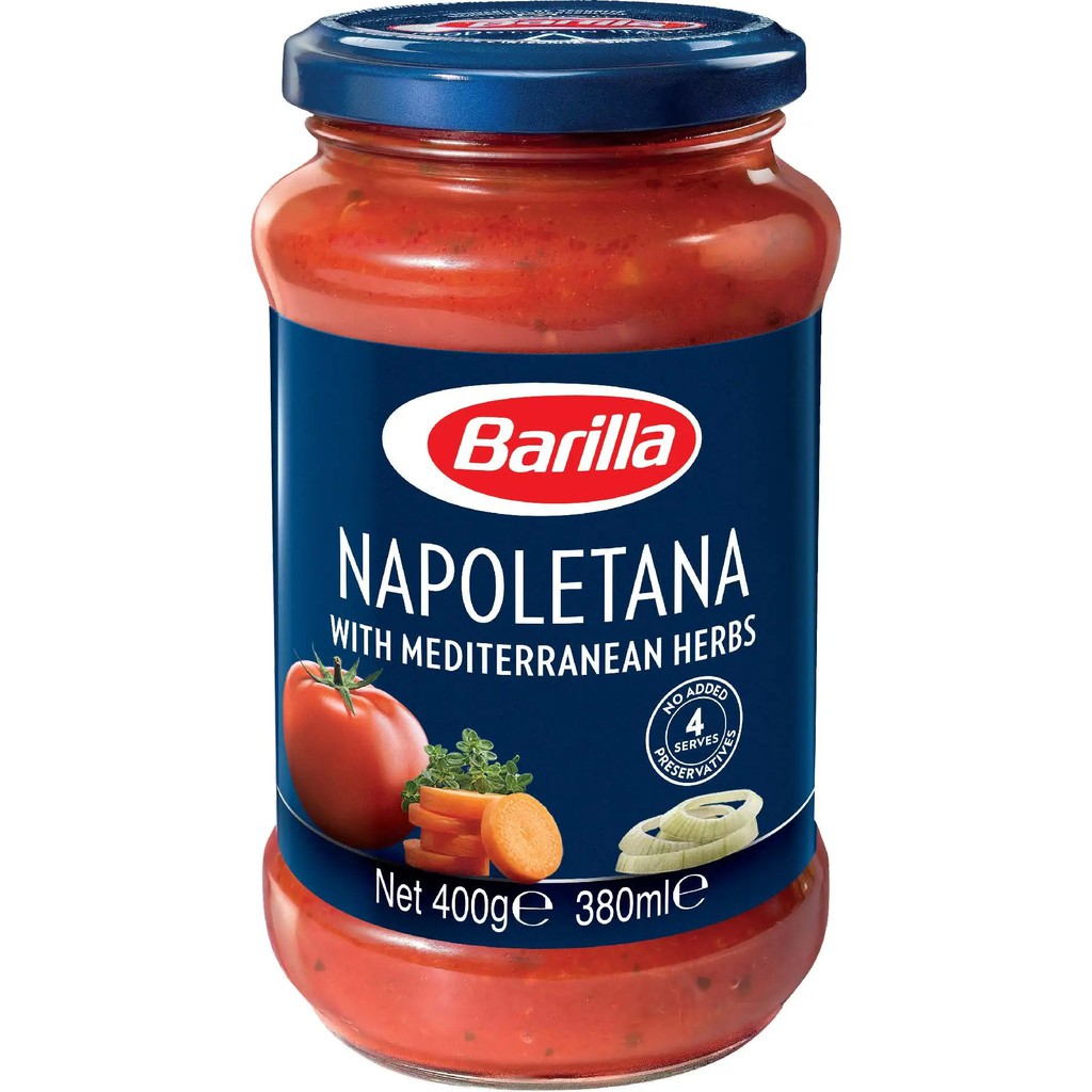 Sốt cà Barilla New Napoletana hũ 400g