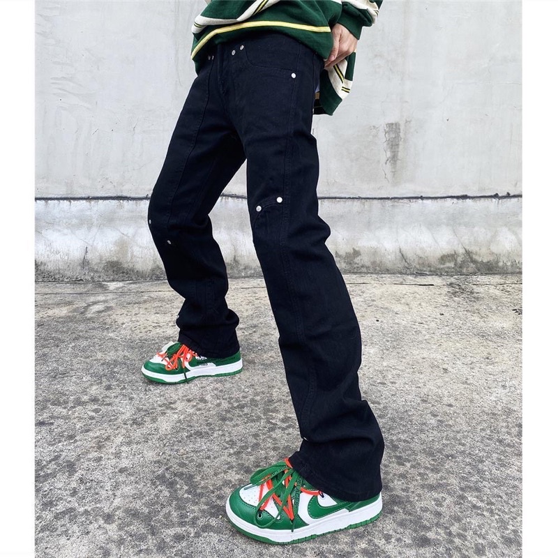 Quần Double Knee Unisex - Quần Jeans Streetwear