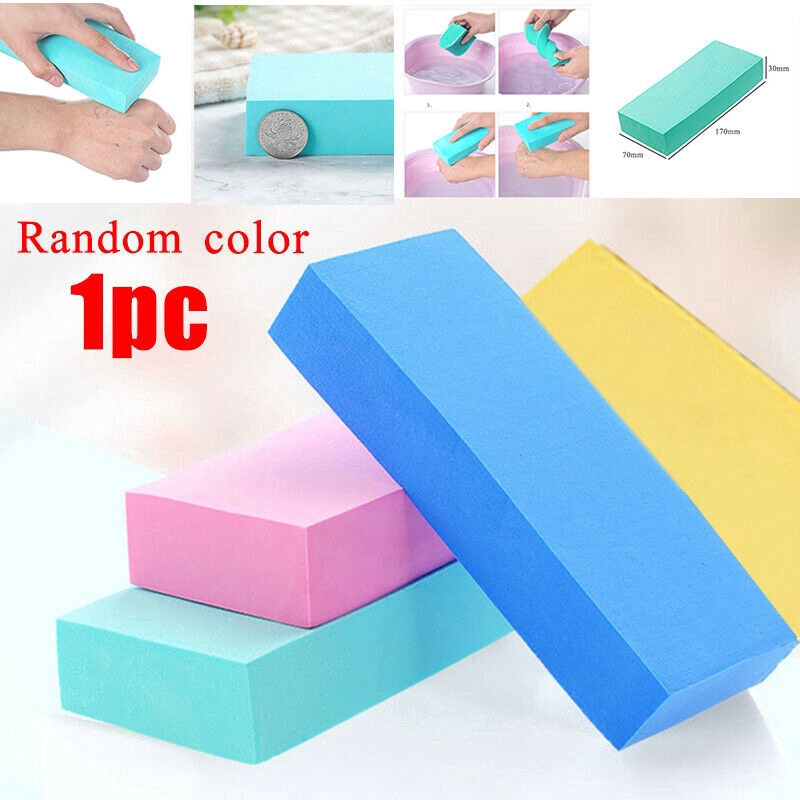 Miếng bọt biển mềm tẩy tế bào chết dùng mát xa cơ thể màu sắc ngẫu nhiên