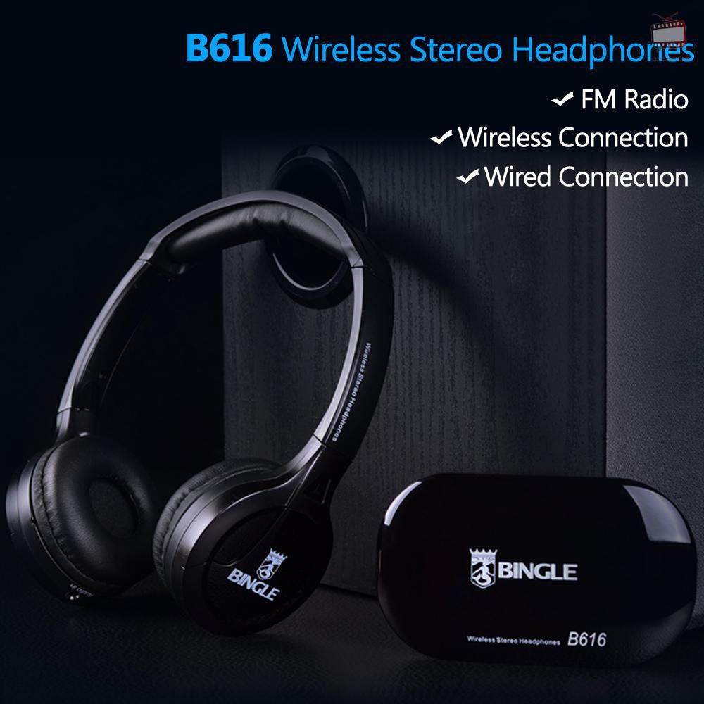 PC Bộ Tai Nghe Chụp Tai Không Dây Đa Năng Aberle B616 Cho Điện Thoại Thông Minh / Máy Tính / Điện Thoại | BigBuy360 - bigbuy360.vn