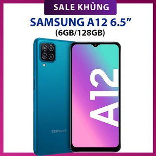 Điện thoại SAMSUNG Galaxy A12 6.5″ (6GB/128GB) Hàng mới – Chính Hãng – Bảo Hành 12 tháng.