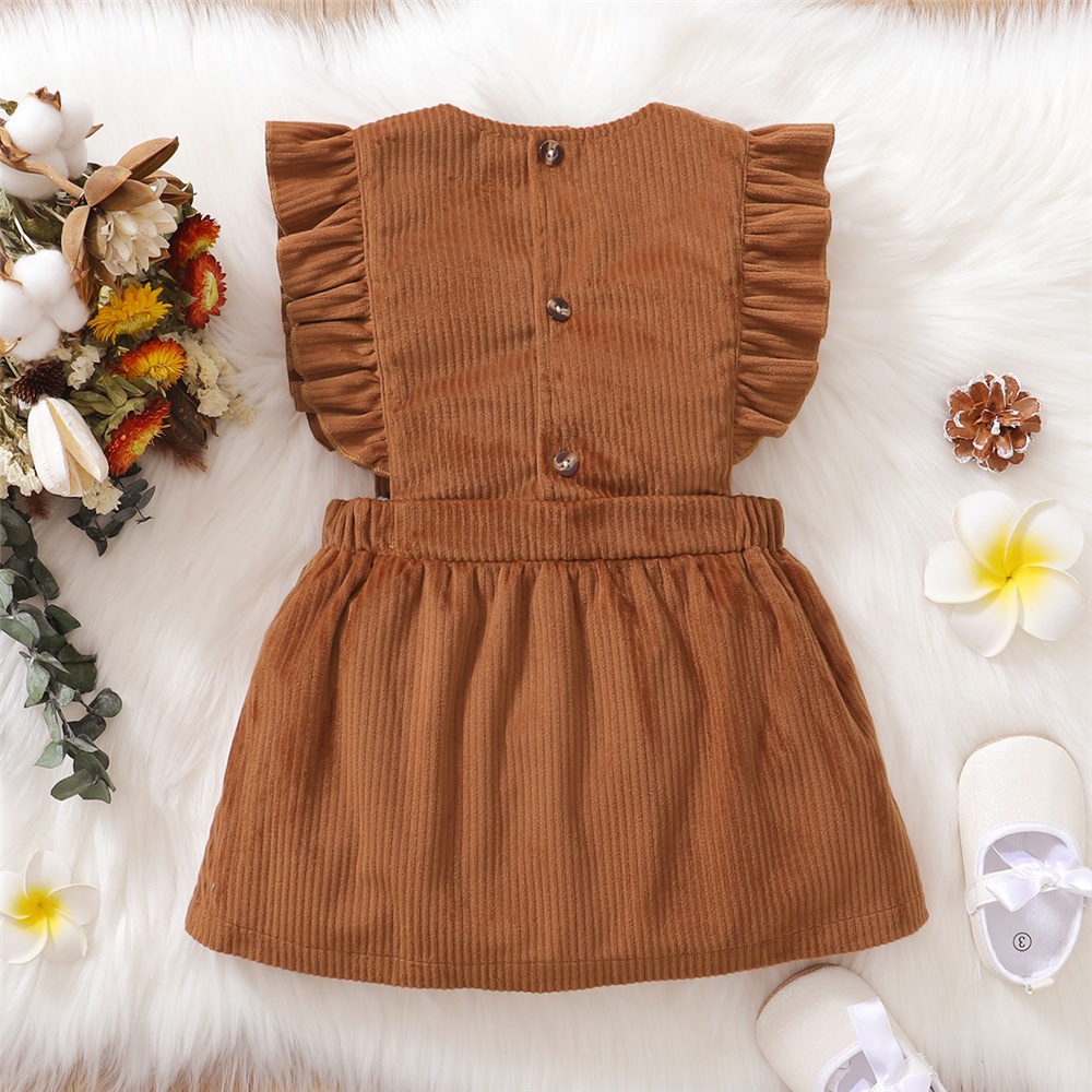 Đầm MIKRDOO tay cánh tiên dành cho bé 1-5 tuổi