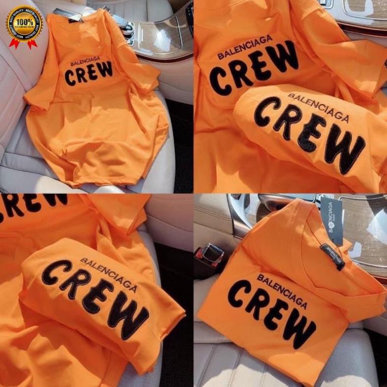Áo Phông Áo Thun Nữ Thêu Chữ CREW, Hàng Quảng Châu Cao Cấp Chất Mát Không Xù Fom Rộng Giấu Quần. | BigBuy360 - bigbuy360.vn