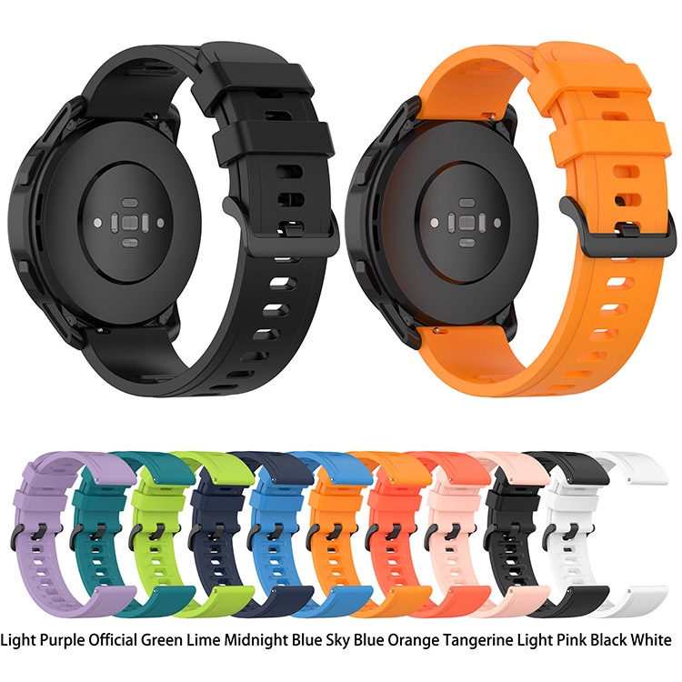 Dây Đeo Thay Thế Chất Liệu Silicon Màu Sắc Thời Trang Cho Xiaomi Watch S1 Active/Watch