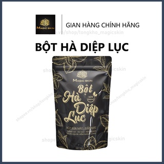 Bột Hà Diệp Lục Magic Skin 👍 Bột đắp mặt NGỪA MỤN SÁNG DA ✔ Se khít lỗ chân lông ✔ CHÍNH HÃNG