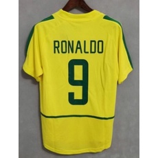 Áo Bóng Đá Đội Tuyển RONALDO Ronaldinho 1994 Brazil 1998 2002