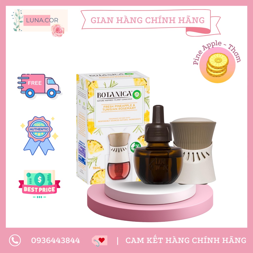 Máy cắm điện xông tinh dầu Botanica của AIRWICK