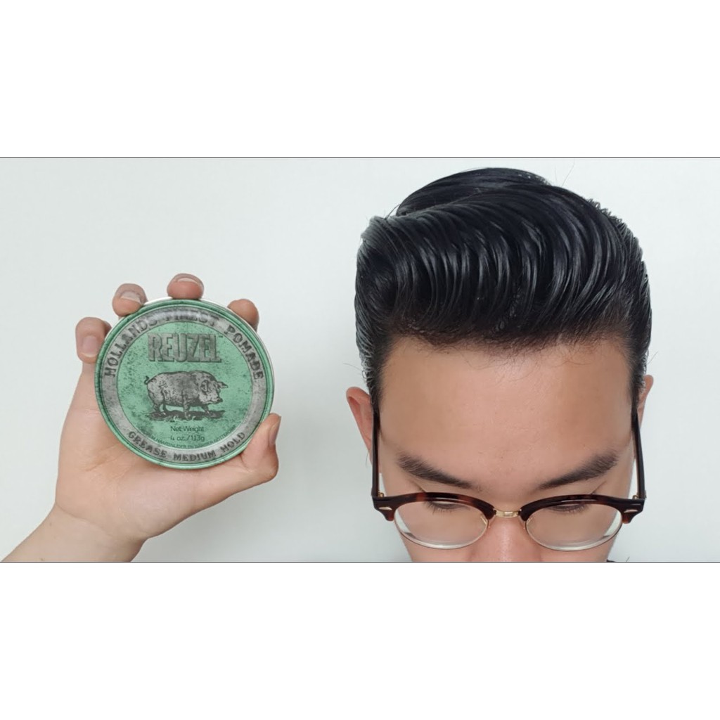 Sáp Vuốt Tóc Reuzel Green Pomade 35g