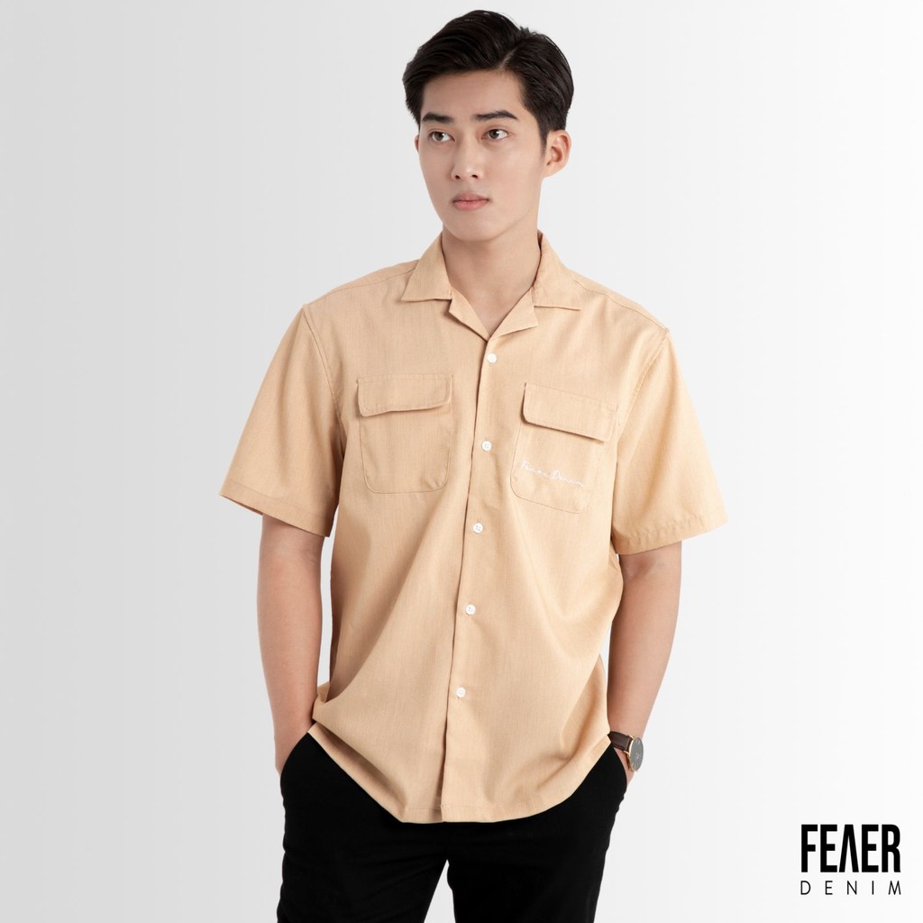 Áo sơ mi nam họa tiết Feaer DENIM chất linen Spandex Max | BigBuy360 - bigbuy360.vn