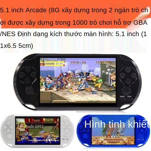 ↂ♞Máy chơi game Tetris màn hình lớn cổ điển kiểu cũ hoài thiết bị cầm tay nhỏ của trẻ em tiểu học