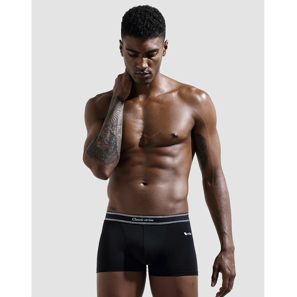 Quần boxers &amp; trunks nam, quần lót nam MODAL cao cấp dệt sợi tự nhiên kháng khuẩn, khử mùi, thoáng khí - Phê Tất