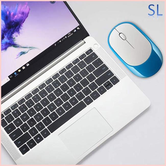 Wireless Computer Mouse Mute Switch Button USB Interfaces Portable Slim Optical Charging Mouse for