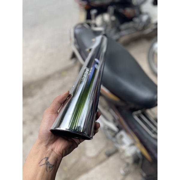 Pô tân hoà,tân hoà móc giả 2543 cho dream,wave 100,chế cổ inox 110