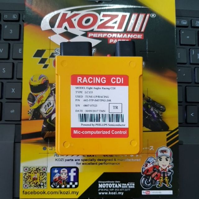 ECU Kozi Malaysia cho Exciter 135 (Độ Nặng)