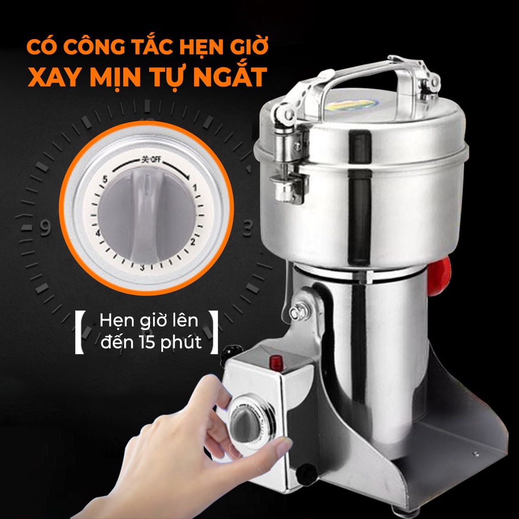MÁY XAY BỘT KHÔ ĐA NĂNG TẠI NHÀ SEKA - Làm bánh, xay thịt cá, giò, chả, rau củ quả, nấu ăn chưa bao giờ đơn giản đến thế