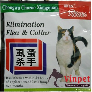 VÒNG CỔ CHỐNG RẬN CHO MÈO