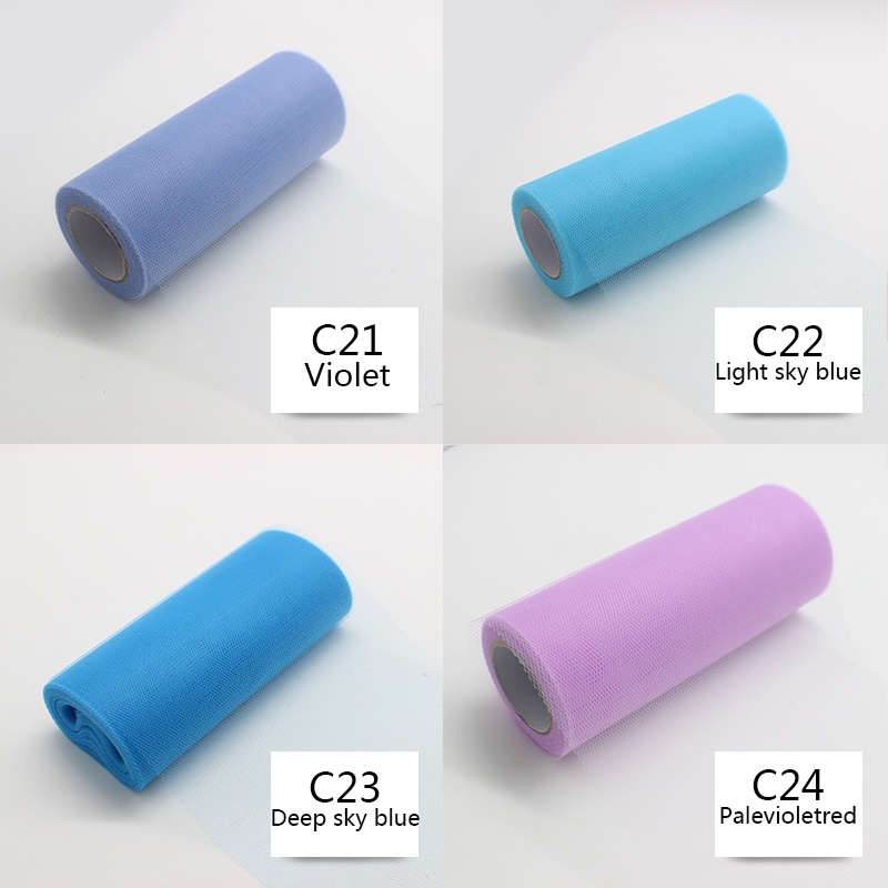 Cuộn Vải Tuyn 25 Yd Dùng Gói Quà, Trang Trí Tiệc Cưới