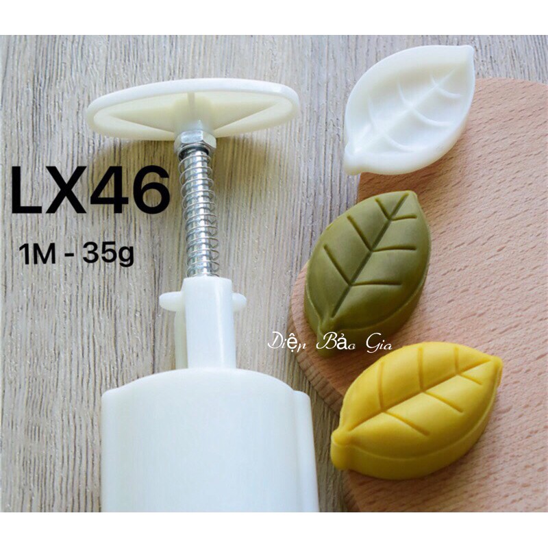 Khuôn trung thu Lá 35g - LX46