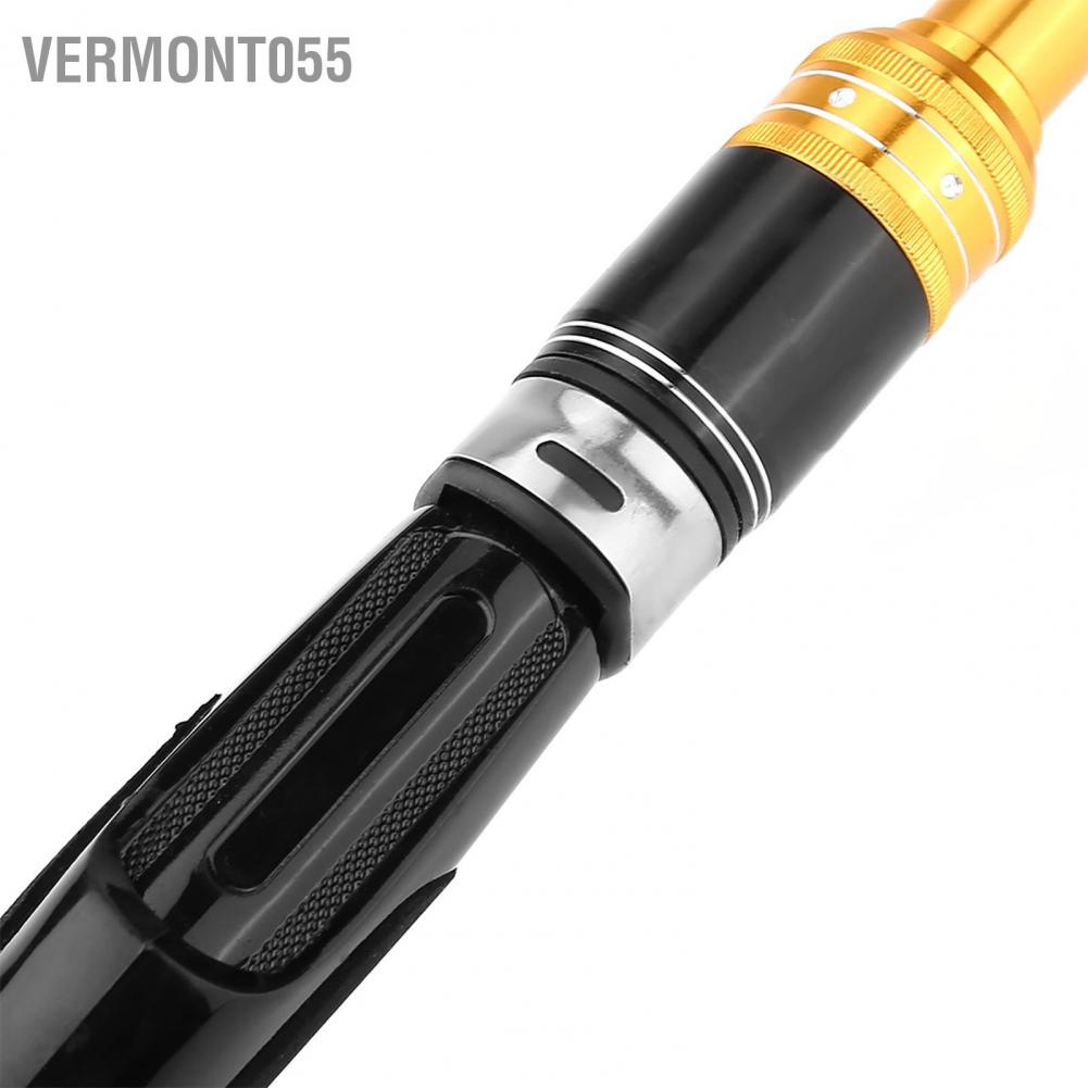 Vermont055 Telescopic Carbon Fiber Ultra-light Spinning Casting Rock Sea Fishing Rod Pole