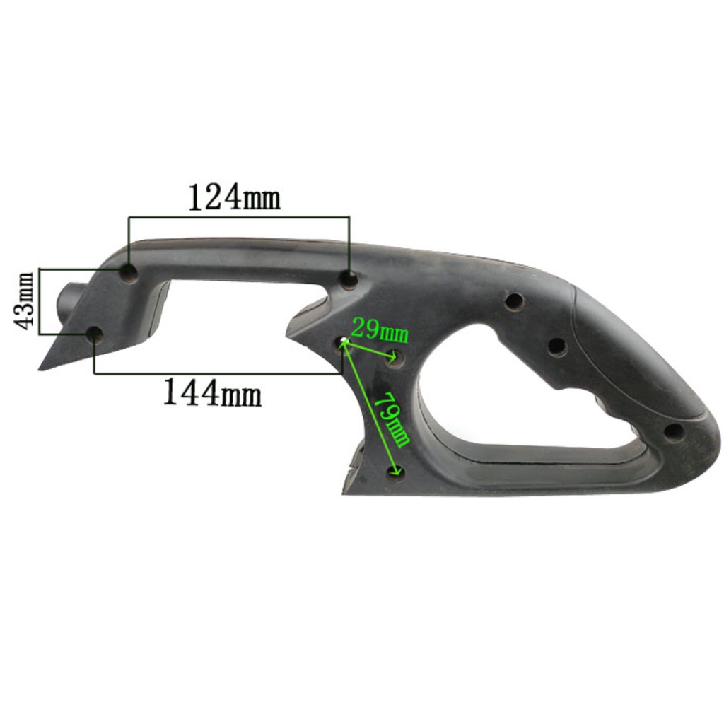 Tay cầm máy cắt sắt 350mm có 3 kích thước khác nhau