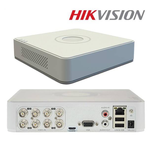 Đầu ghi hình 8 kênh Hikvision DS-7108HGHI-F1/N 1.0M (Nhựa)