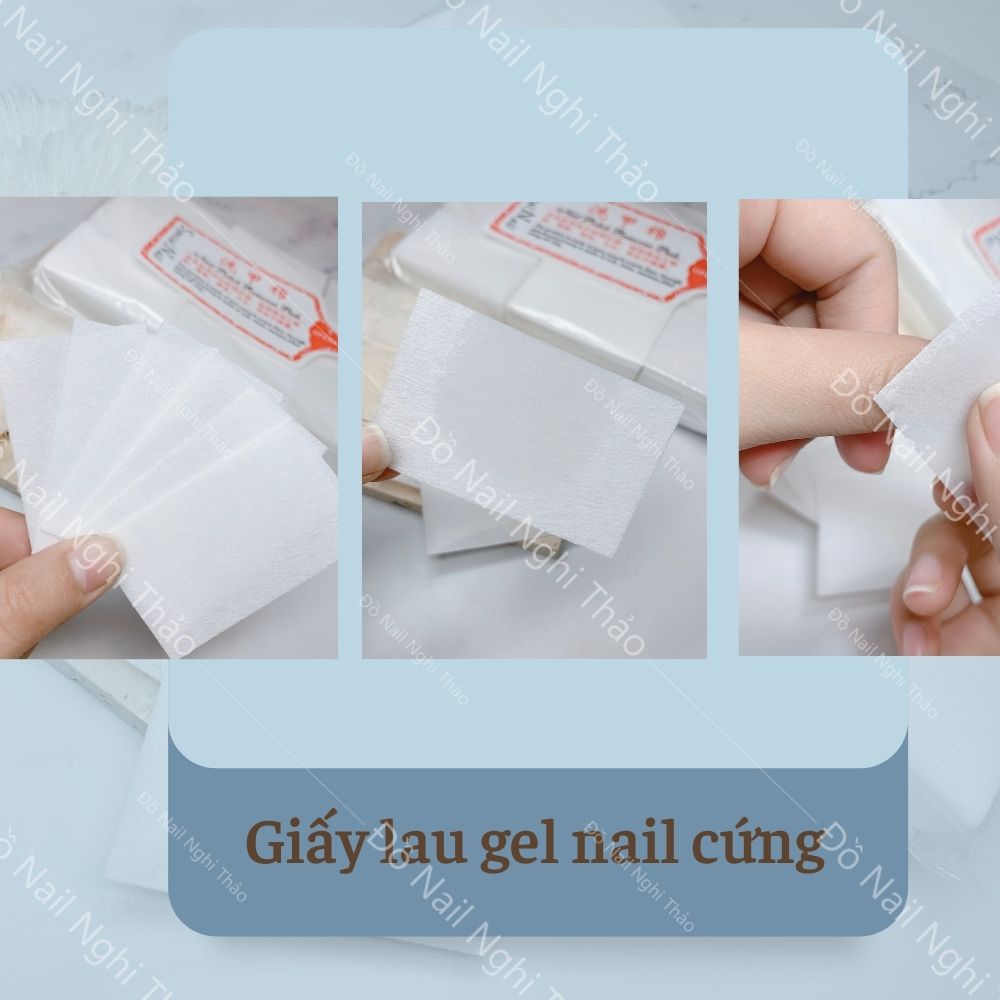 Giấy lau gel nail , giấy chùi gel