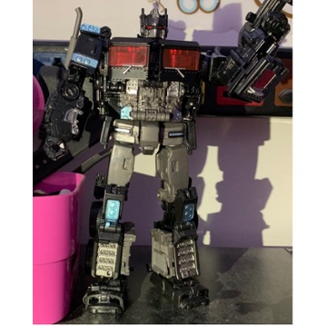 Mô hình đồ chơi nhân vật Optimus Prime trong phim transformer lắp ghép robot  Aoyi Mech biến hình người máy Transformers