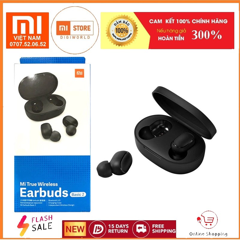 Tai Nghe Bluetooth Xiaomi Earbud Basic 2 hàng chính hãng Xiaomi