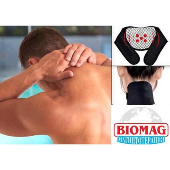 Đai nẹp cổ mềm trị liệu bằng từ tính từ đá nhiệt tourmaline phòng và điều trị thoái hóa đốt sống cổ, chống các gốc tự do