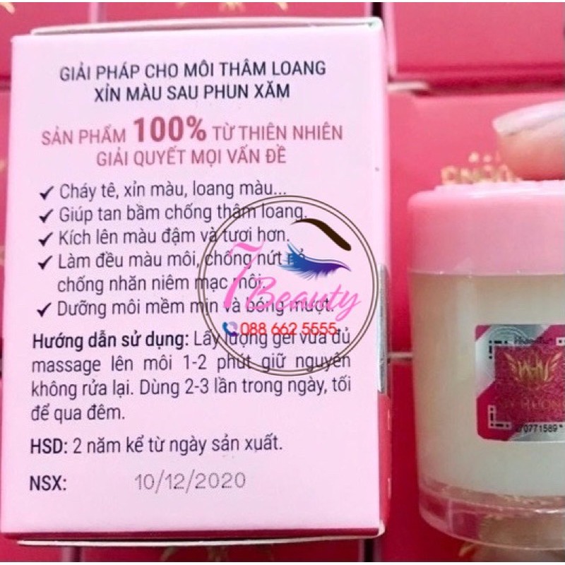 DƯỠNG MÔI MỸ HƯƠNG (Handmade) | Thế Giới Skin Care