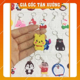 [Thanh Lý Xả Kho] Móc khóa silicon dẻo sỉ