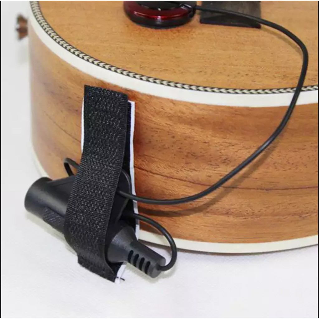 GUITAR PICKUP ADELINE AD20 CHO GUITAR CLASSIC + UKUELE + Violin - TẶNG DÂY CÁP 3 MÉT RA AMPLI LOA