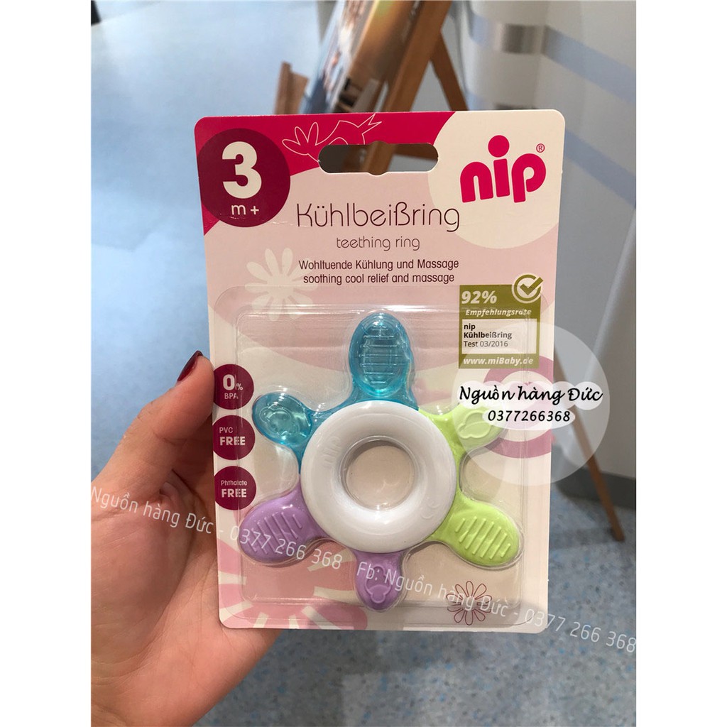 Gặm Nướu NIP ĐỨC cho bé (3m+) Tiêu chuẩn An toàn - Nguồn hàng Đức