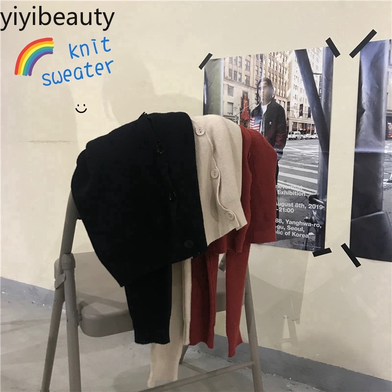 Áo Khoác Len Cardigan Tay Dài Dáng Rộng Thời Trang Mùa Xuân Cho Nữ | BigBuy360 - bigbuy360.vn