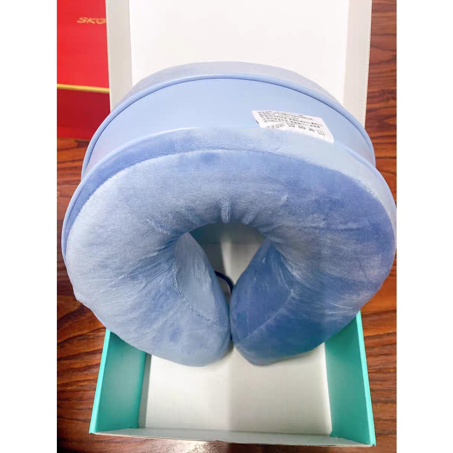 [CHÍNH HÃNG] Gối giữ nhiệt ấm cổ chữ U SKG, Máy làm ấm cổ SKG đa chức năng trị liệu giảm đau mỏi cổ vai gáy [TIME_MART ]