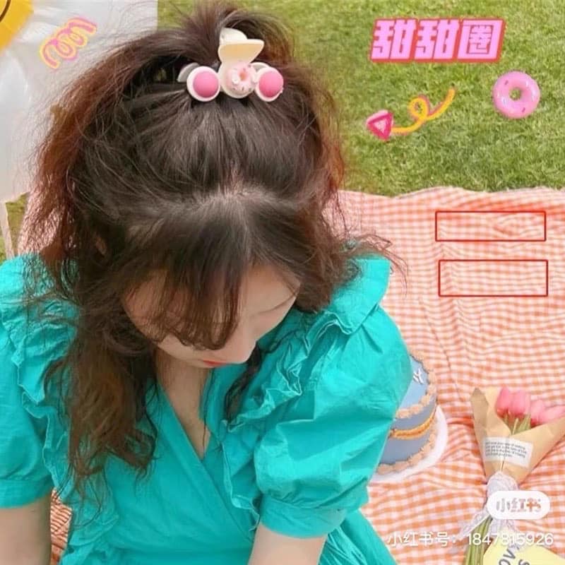 Kẹp gắp mái nhỏ, dễ thương