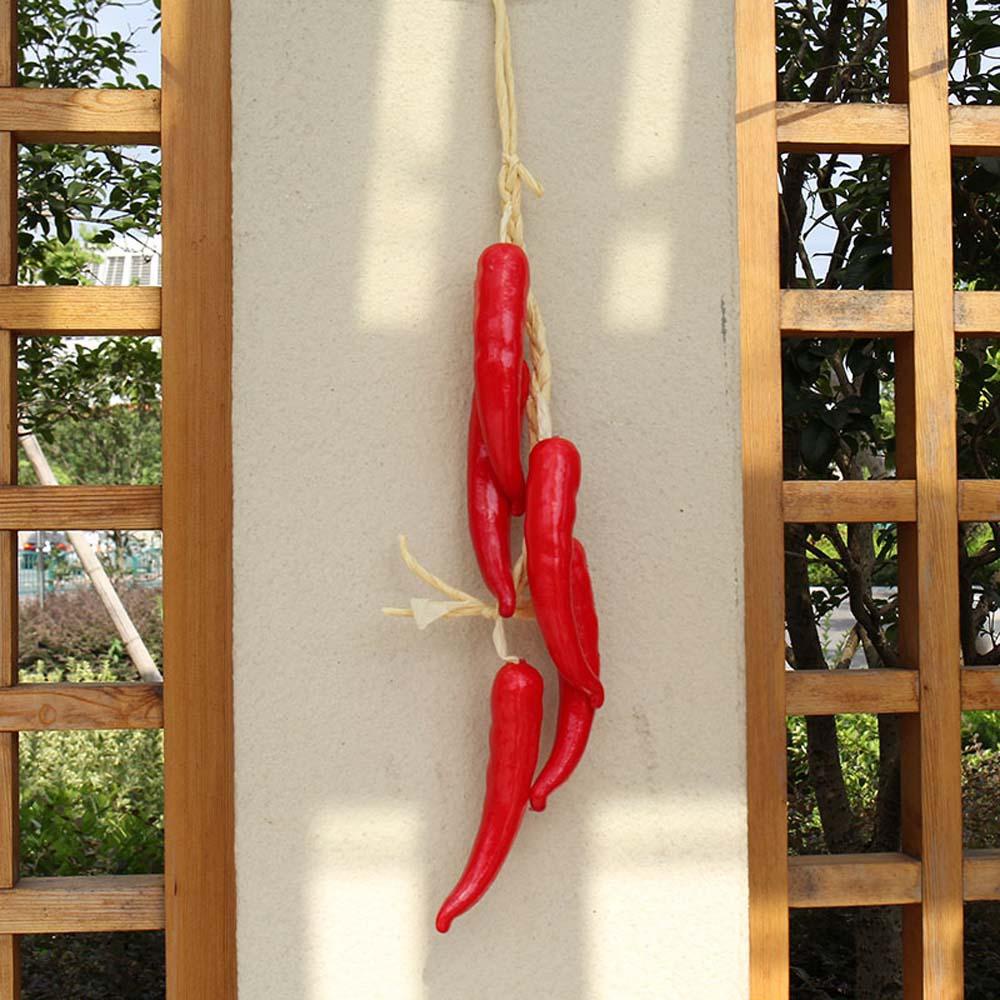 Rau Củ Quả Chili Giả Bằng Nhựa Dùng Trang Trí