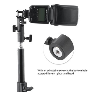 Gá đèn Flash gắn dù - phụ kiện studio (Thân kim loại) Chân Đế E Mount